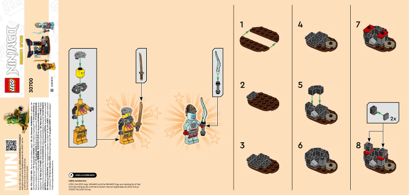 Arin vs. Dragonian Battle paper bag / polybag