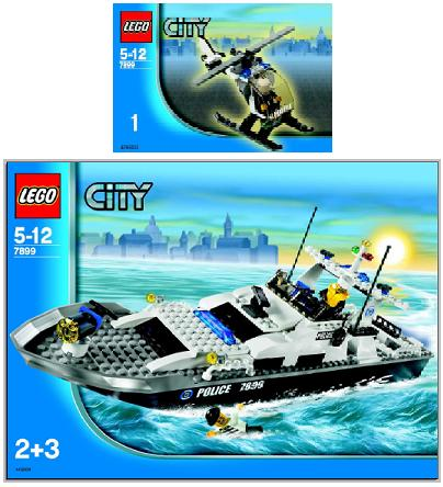 LEGO part Police Boat (7899-1)