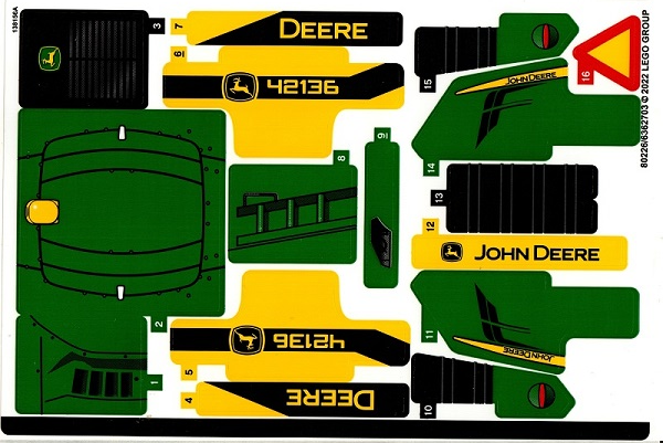 Sticker Sheet for Set 42136 - (80226/6362703)