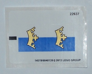 Sticker Sheet for Set 70402 - (14519/6040139)