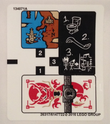 Sticker Sheet for Set 70591 - North American Version - (26317/6147722)
