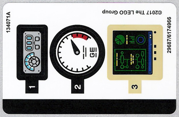 Sticker Sheet for Set 70901 - (29687/6174966)