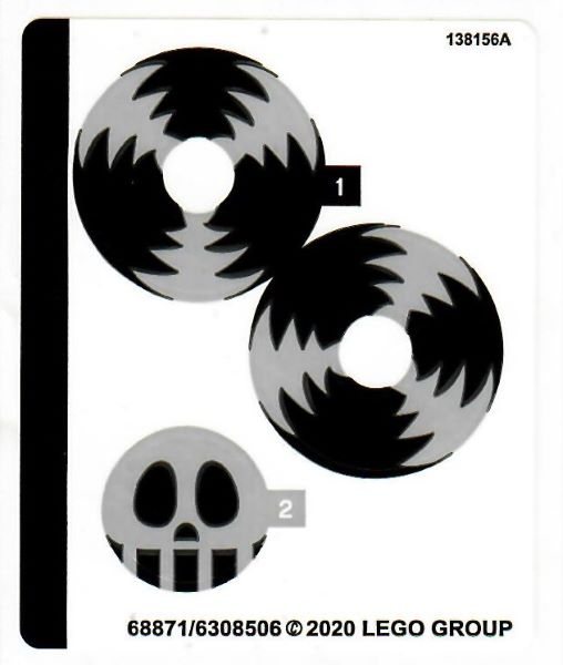Sticker Sheet for Set 75549 - (68871/6308506)