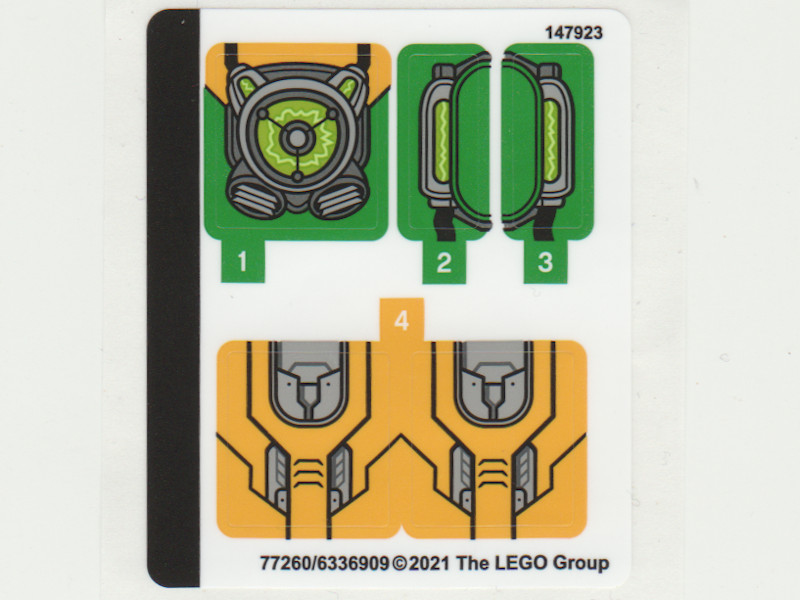 Sticker Sheet for Set 76198 - (77260/6336909)