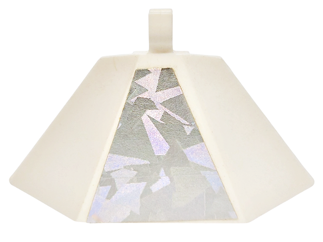 Panel 3 x 5 Solar / Deltoid with Clip with Holographic Trapezoid Pattern (Sticker) - Sets 1737 / 2154 / 5129 / 5384 / 6815 / 6856 / 6900 / 6915 / 6938 / 6958 / 6975 / 6982 / 6999
