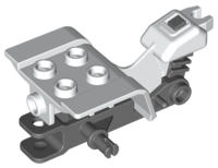 Tricycle Body Top with Dark Bluish Gray Chassis (30187 / 30188)