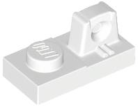 Hinge Plate 1 x 2 Locking with 1 Finger on Top