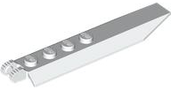 Hinge Plate 1 x 8 with Angled Side Extensions, 9 Teeth and Rounded Plate Underside