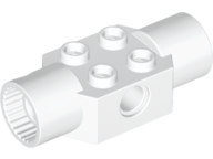 Technic, Brick Modified 2 x 2 with Pin Hole and 2 Rotation Joint Sockets