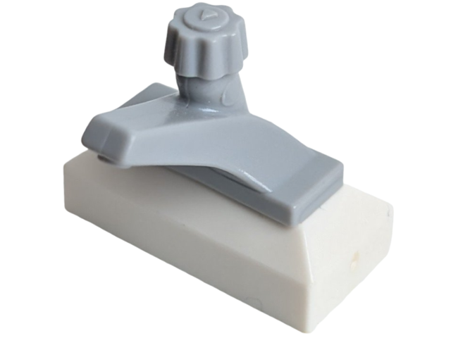 Tap 1 x 2 Base with Light Bluish Gray Spout (69 / 70)