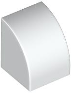 Slope, Curved 1 x 1