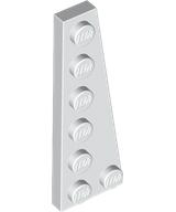 Wedge, Plate 6 x 2 Right
