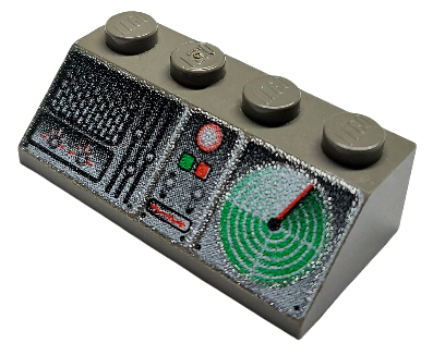 Slope 45 2 x 4 with Radio and Radar Console Pattern