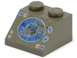 Slope 45 2 x 2 with Blue/Copper Radar Display Pattern