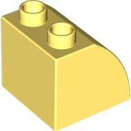 Duplo, Brick 2 x 2 x 1 1/2 Slope Curved