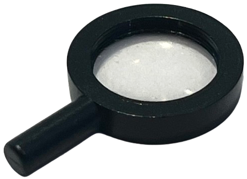 Minifiguur, Gereedschap Vergrootglas Dik Frame en Vast Handvat met Trans-Helder Lens