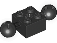 Technic, Steen Modified 2 x 2 met 2 Ball Joints en Axle Hole