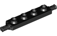 Plate, Modified 1 x 4 with Wheels Holder