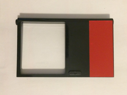 Door 1 x 6 x 8 Right with Red Rectangle Pattern (Sticker) - Set 5571