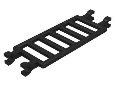 Bar 7 x 3 with 4 Clips (Ladder)