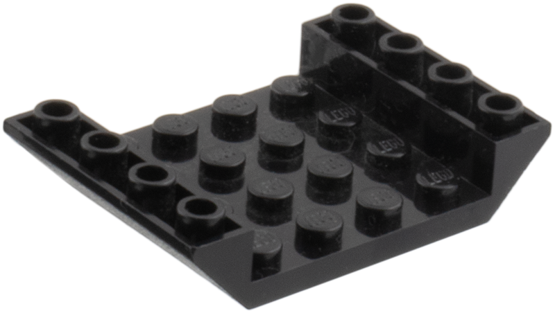 Slope, Inverted 45 6 x 4 Double with 4 x 4 Cutout