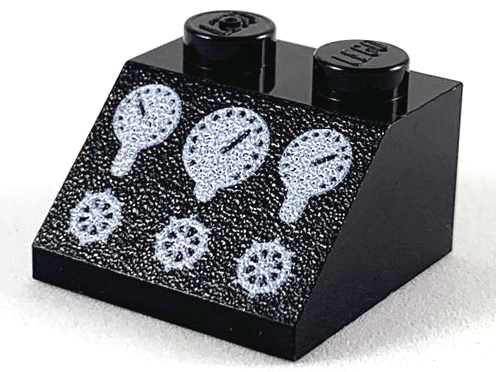 Slope 45 2 x 2 with 3 Gauges and 3 Knobs Pattern