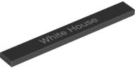 Tile 1 x 8 with 'White House' Pattern