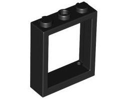 Window 1 x 3 x 3 Flat Front