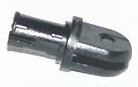 LEGO part Arm Piece with Pin, 2 Fingers and Finger Grooves 6048b