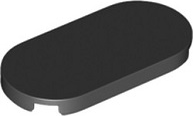 Tile, Round 2 x 4 Oval