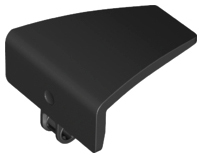 Technic, Panel Curved #70 5 x 4 x 3 Tapered Right