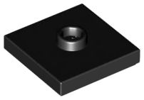 Plate, Modified 2 x 2 with Groove and 1 Stud in Center (Jumper)