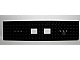 Train Base 6 x 24 with 2 Square Cutouts and 3 Round Holes Each End, Reinforced on Bottom