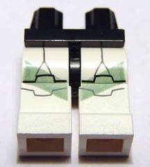 Hips and White Legs with SW Clone Trooper and Sand Green Markings Pattern