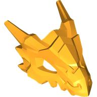 Dragon Head (Ninjago) Jaw Upper with Horns and Large Eye Openings
