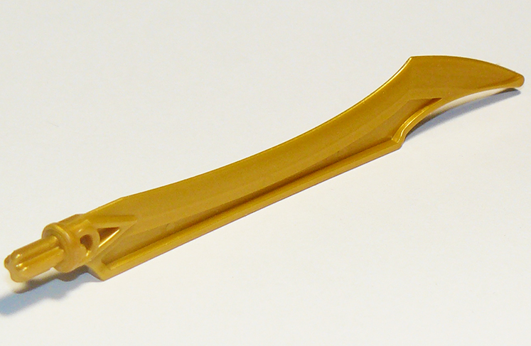 Hero Factory Waffe, Klinge mit Gekrümmter Spitze