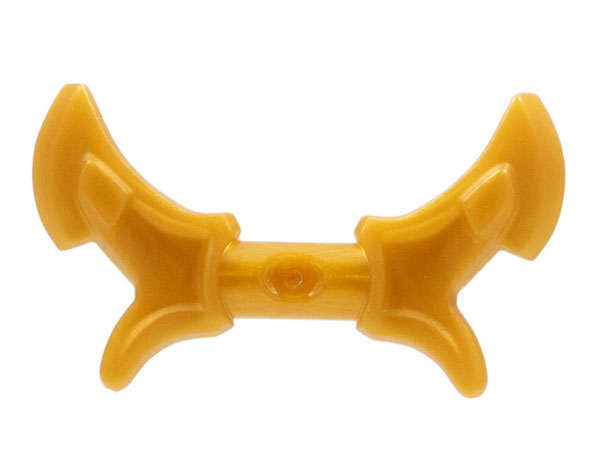 Minifigure, Weapon Hook with Double Blades, Handle Barbs