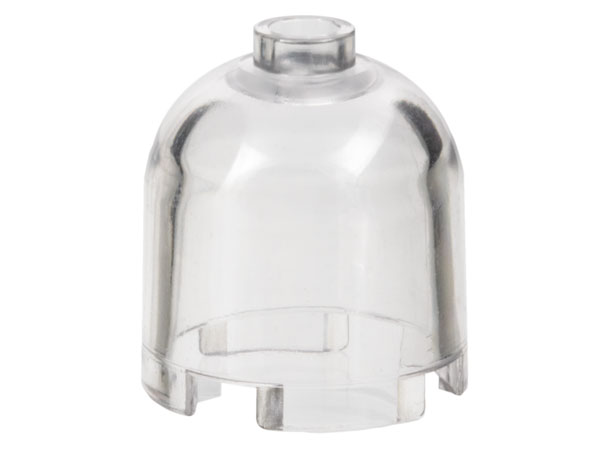 Brick, Round 2 x 2 x 1 2/3 Dome Top (Undetermined Type)