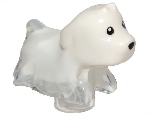 Dog, Ghost with Marbled White Pattern (Spencer)