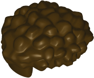 Minifigure, Hair Male, Coiled with Short Straight Sides