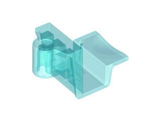 Minifigura, Accesorio Asiento (Silla) 4 x 2 x 2 con Agujero de Eje