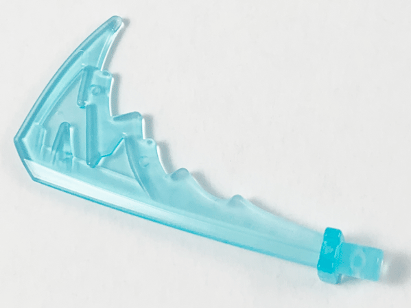 Minifigure, Weapon Katana with Trailing Energy Effect
