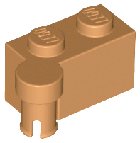 Hinge Brick 1 x 4 Swivel Top