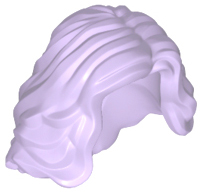 Minifigure, Hair Female Mid-Length Wavy