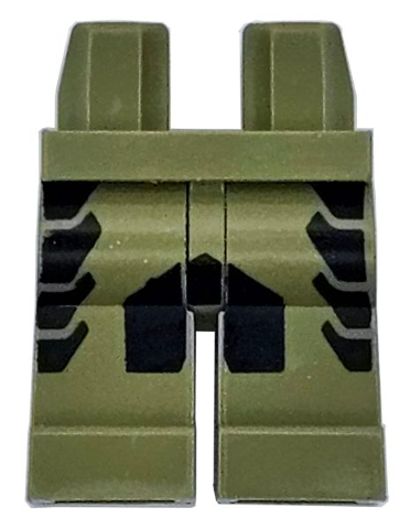 Hips and Legs with Black Panels on Sides and Center, Gran Turismo Pattern