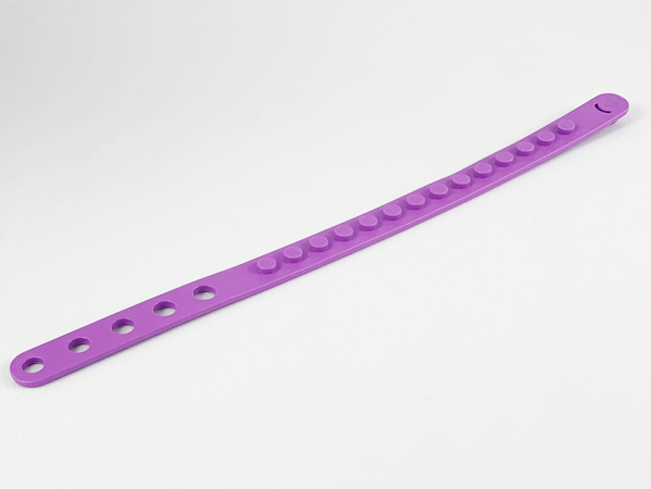 LEGO part Bracelet with 1 x 14 Studs and 5 Holes 67196