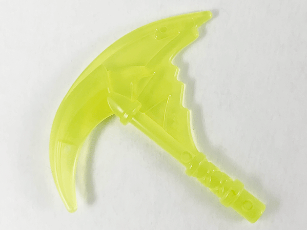 Minifigure, Weapon Sickle with Trailing Energy Effect