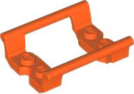 LEGO onderdeel Train, Track Roller Coaster Straight 4L 80562