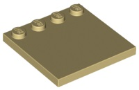 Tile, Modified 4 x 4 with Studs on Edge
