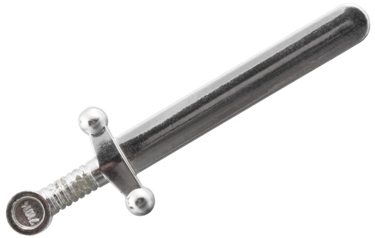 Minifigure, Weapon Sword, Greatsword Round